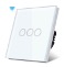 Glass ZigBee 3 Gang Switch